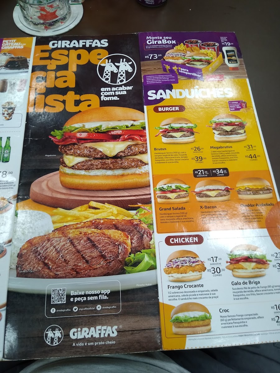 Menu Giraffas Cachoeira Do Sul-4